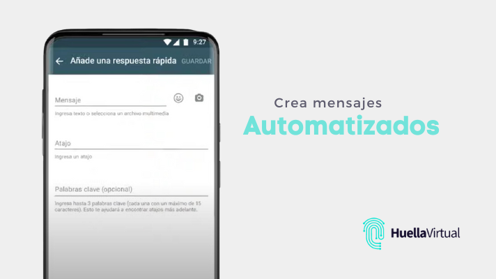 Utiliza la automatización y los chatbots